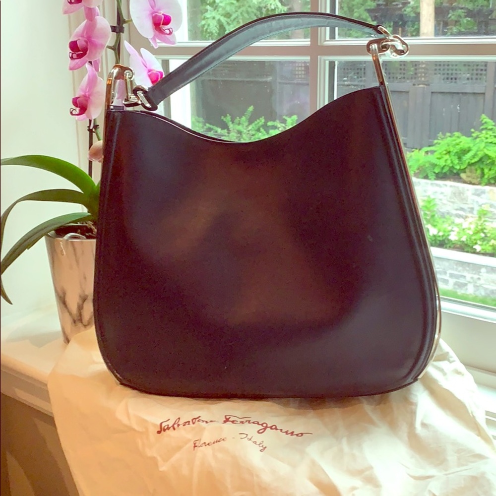 Authentic Salvatore Ferragamo bag.